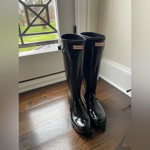 NEW Hunter Original Tall Gloss Rain Boots